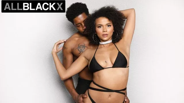 All Black X - Alina Ali's natural beauty got boned by a huge dick